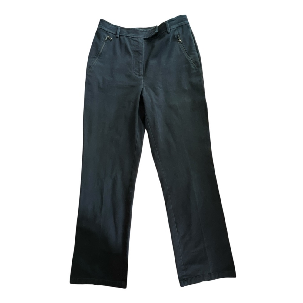 St. John Sport navy blue Pants with zip pockets Sz 6